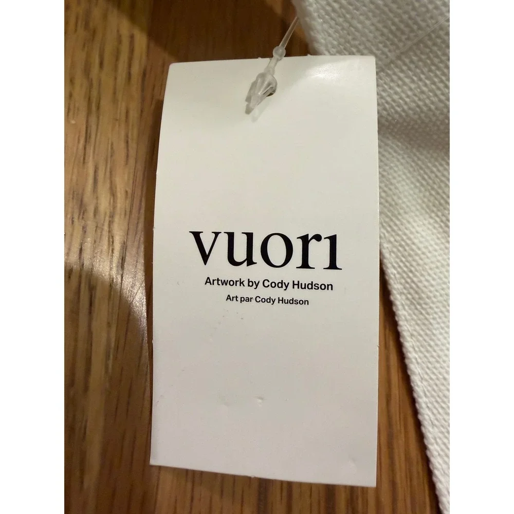 Vuori Holiday 25 Tote Bag Strawberry Cody Hudson Abstract Canvas V8187 NEW